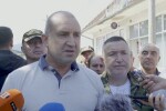 Румен Радев от наводненото село Каравелово: Виждате какви са резултатите от климатичните промени