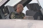 Президентът Румен Радев летя на изтребител F-16 (ВИДЕО)