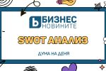 Дума на деня: SWOT анализ