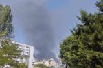 Автосервиз гори в столичния квартал 
