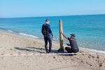 С неустановен произход: Боен снаряд изплува на плаж 