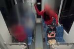 Кадри улавят смъртоносното нападение над украинка във влак в САЩ