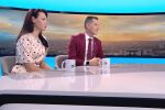 Те са семейство директори: Симона Ангелова и д-р Веселин Стефанов за първия учебен ден