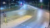 Ново видео показва скоростта на колата минути преди катастрофата в София (ВИДЕО)