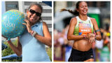 Бременна, бърза, безстрашна: Шампионката, която пробяга 10 км за рекордно време (СНИМКИ)