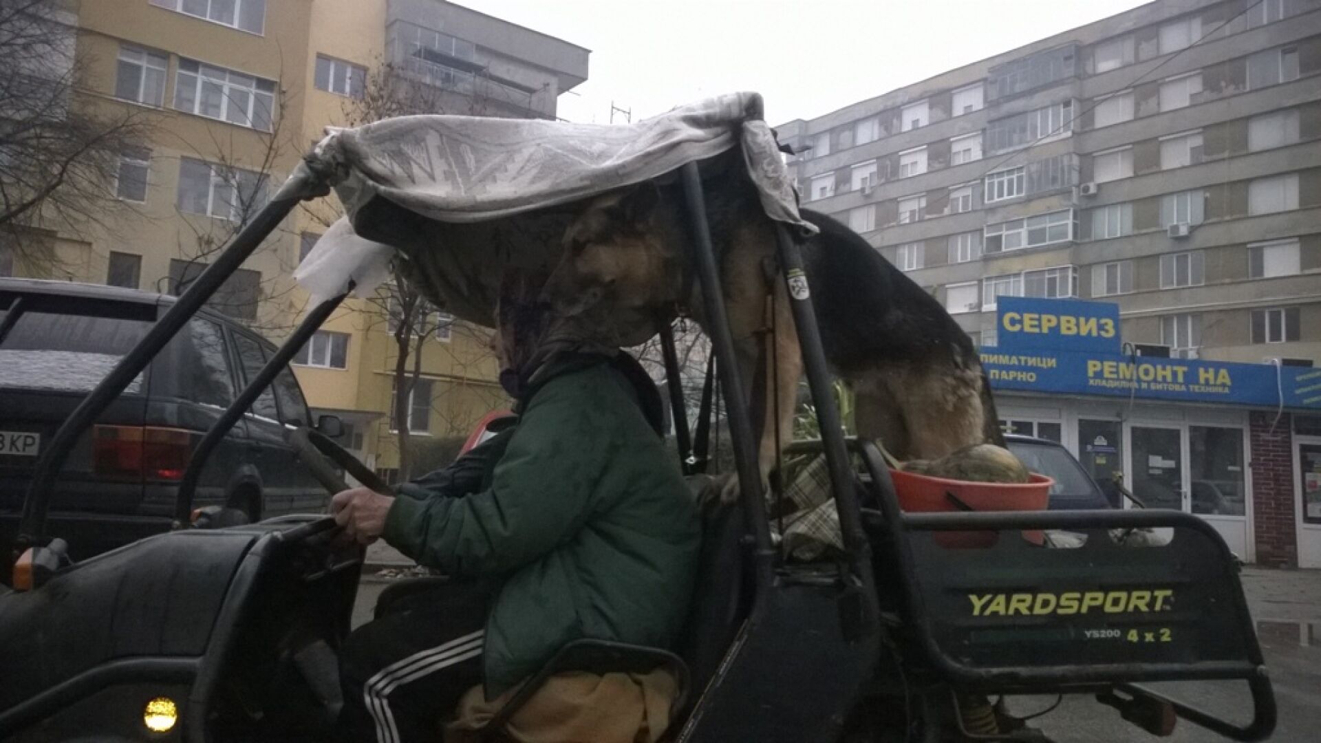 КАТ спря от движение бъгито на 81-годишната баба Яна 