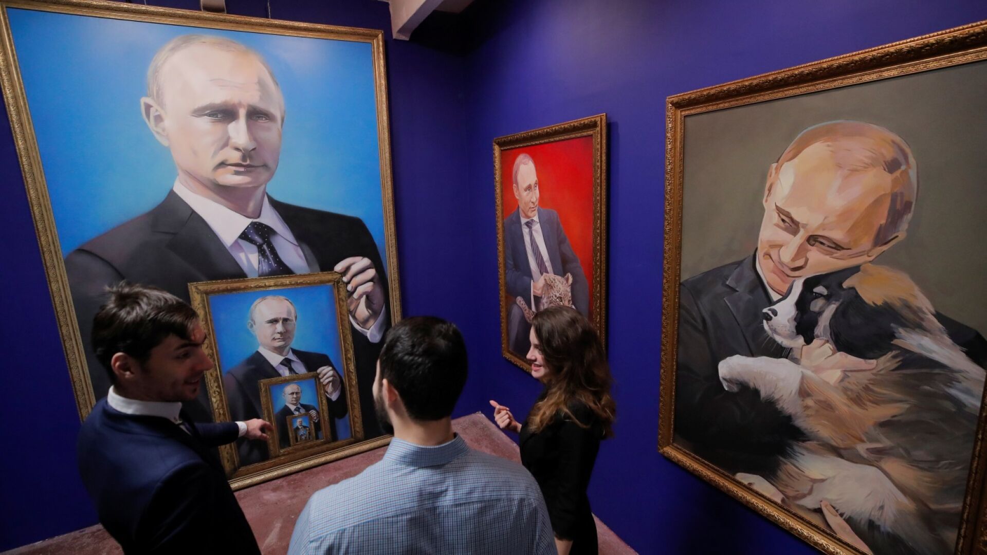 В Москва откриха изложба „СуперПутин“