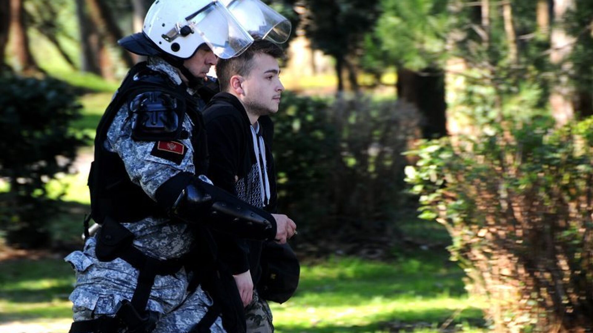 20 арестувани при антиправителствен протест в Подгорица