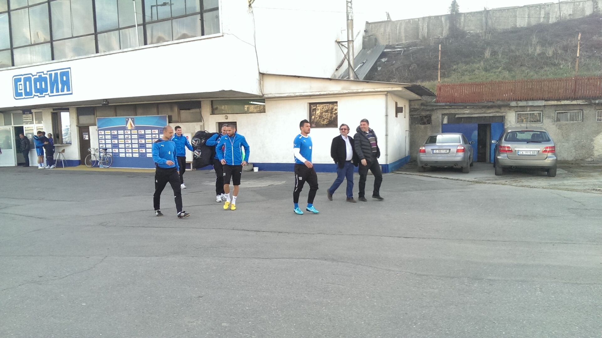 Бастос с първа тренировка на 