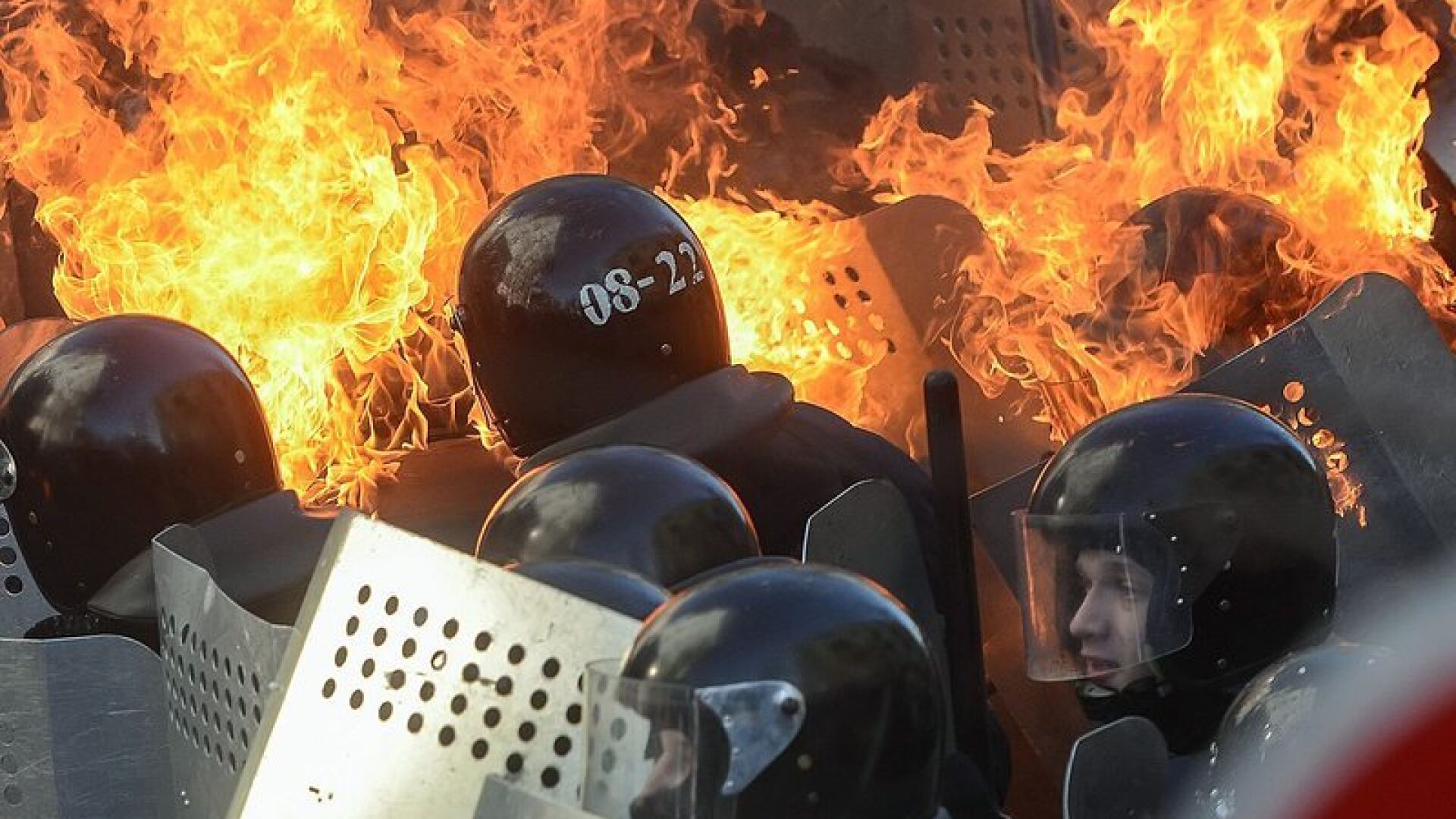 В Киев е като по време на война