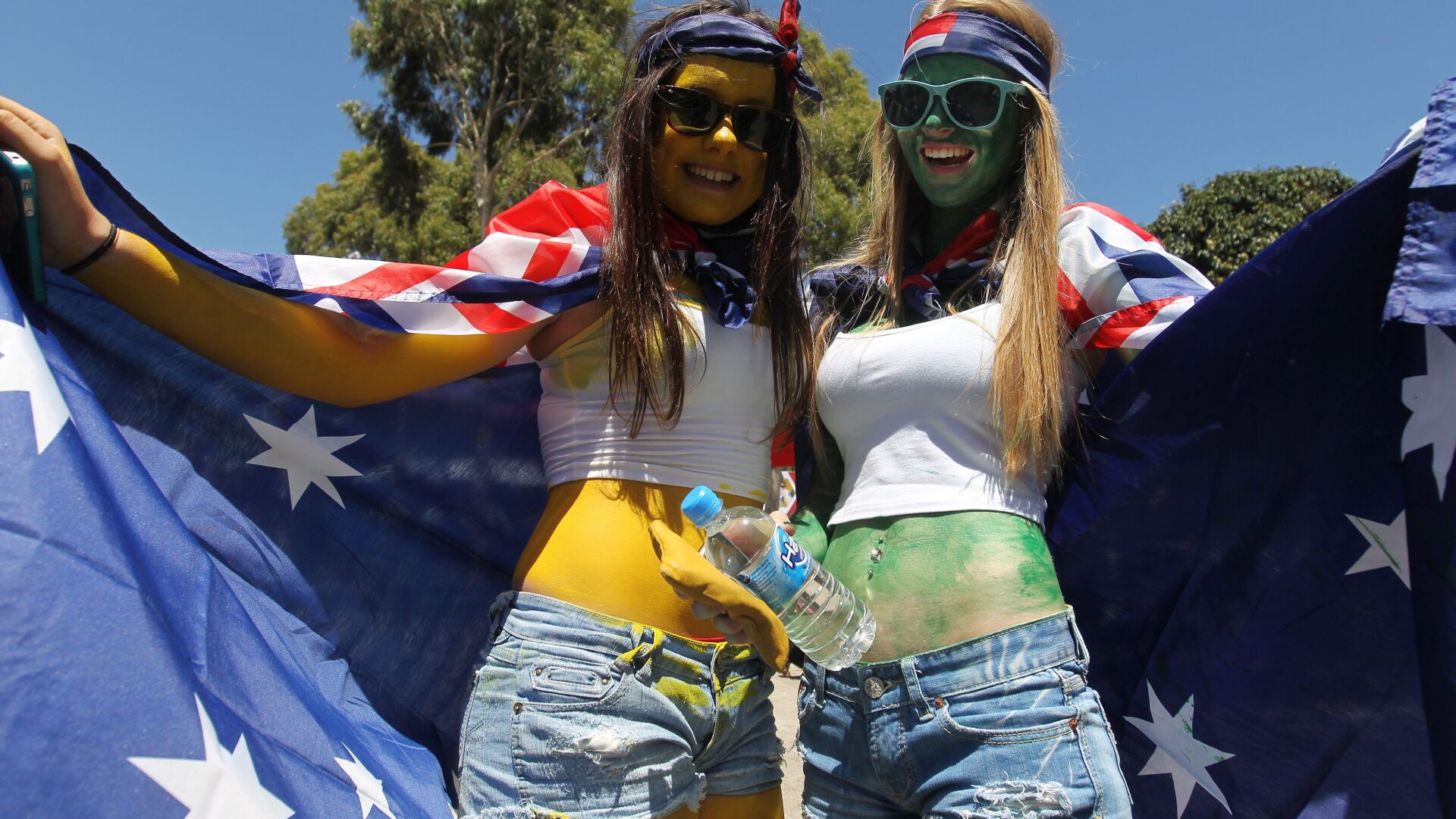 Невроятното шоу на феновете на Australian Open