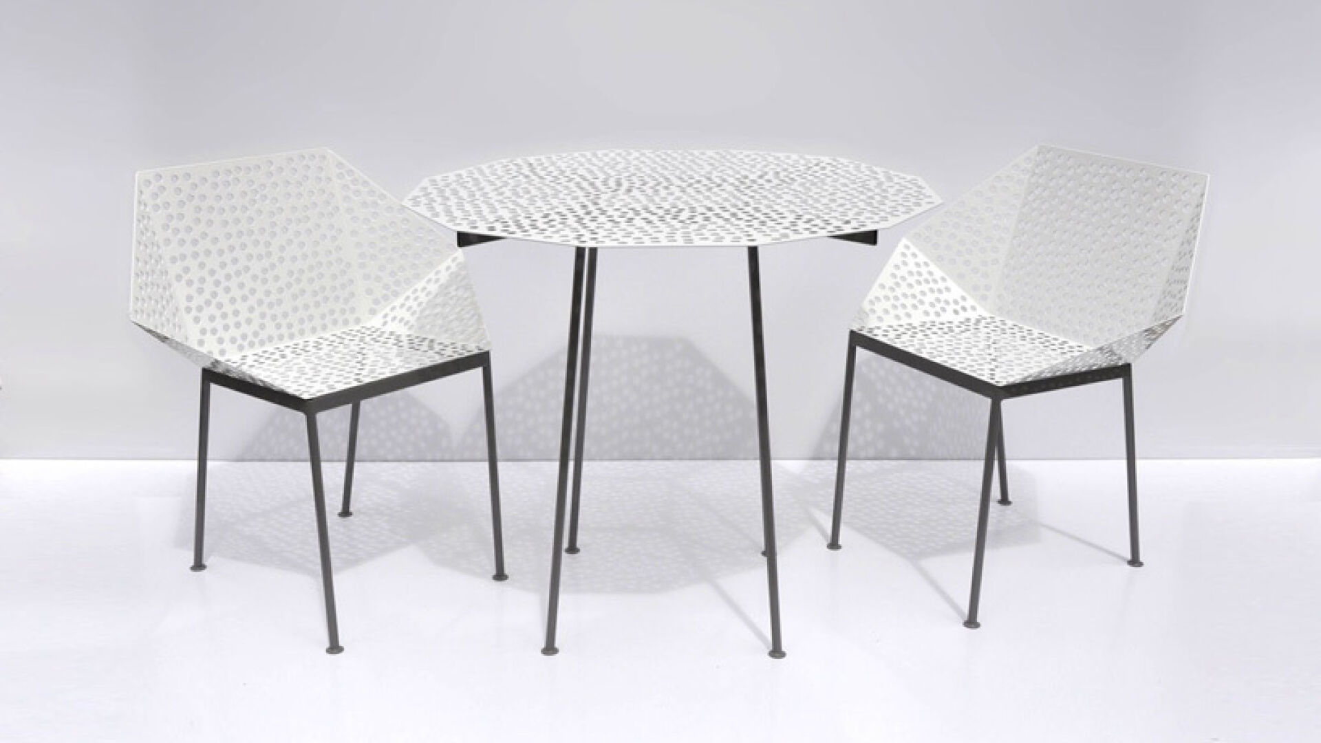 Takeshi chair and table от Julian Mayor