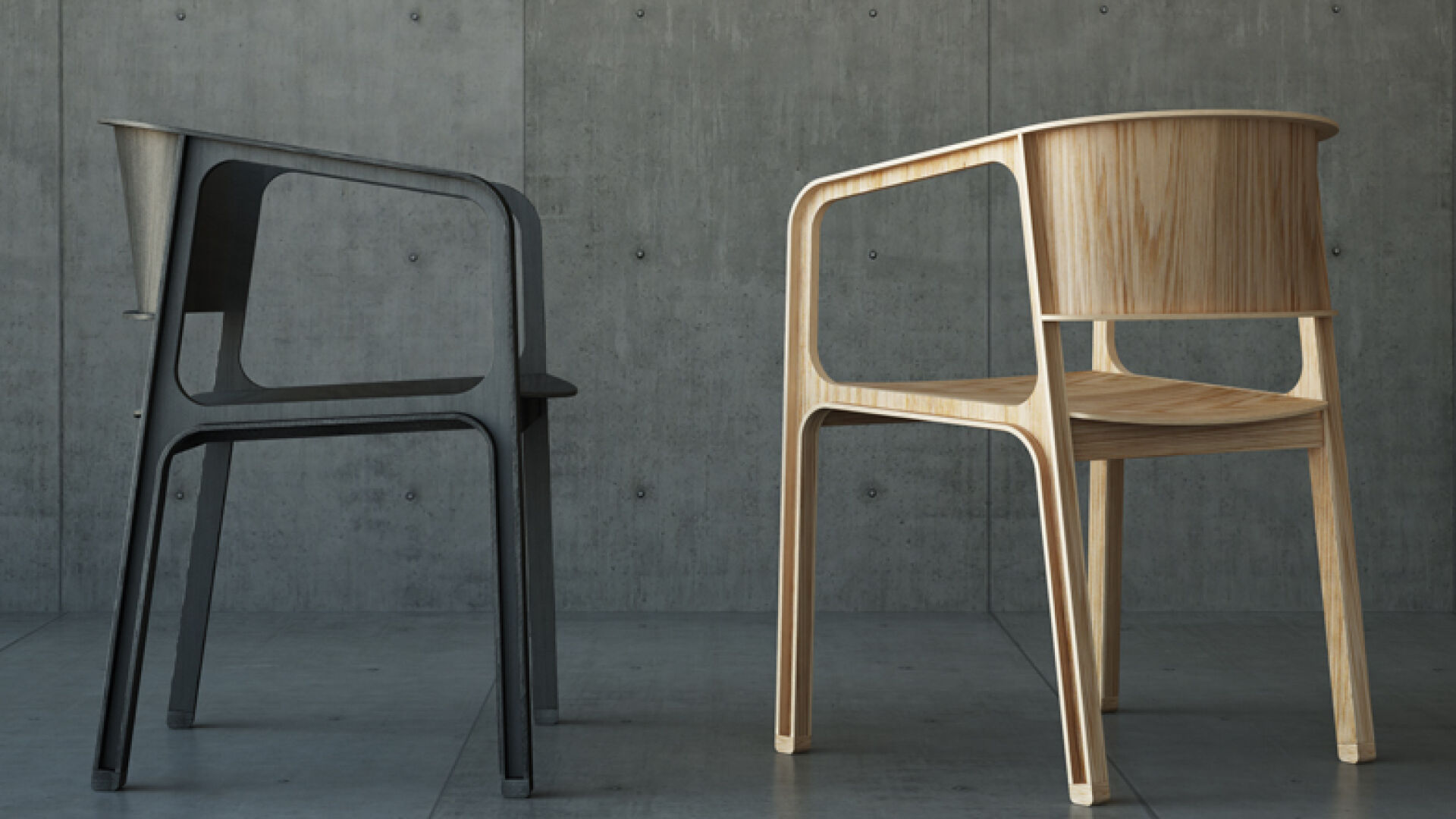 Beams Chair от Eric and Johnny Design Studio