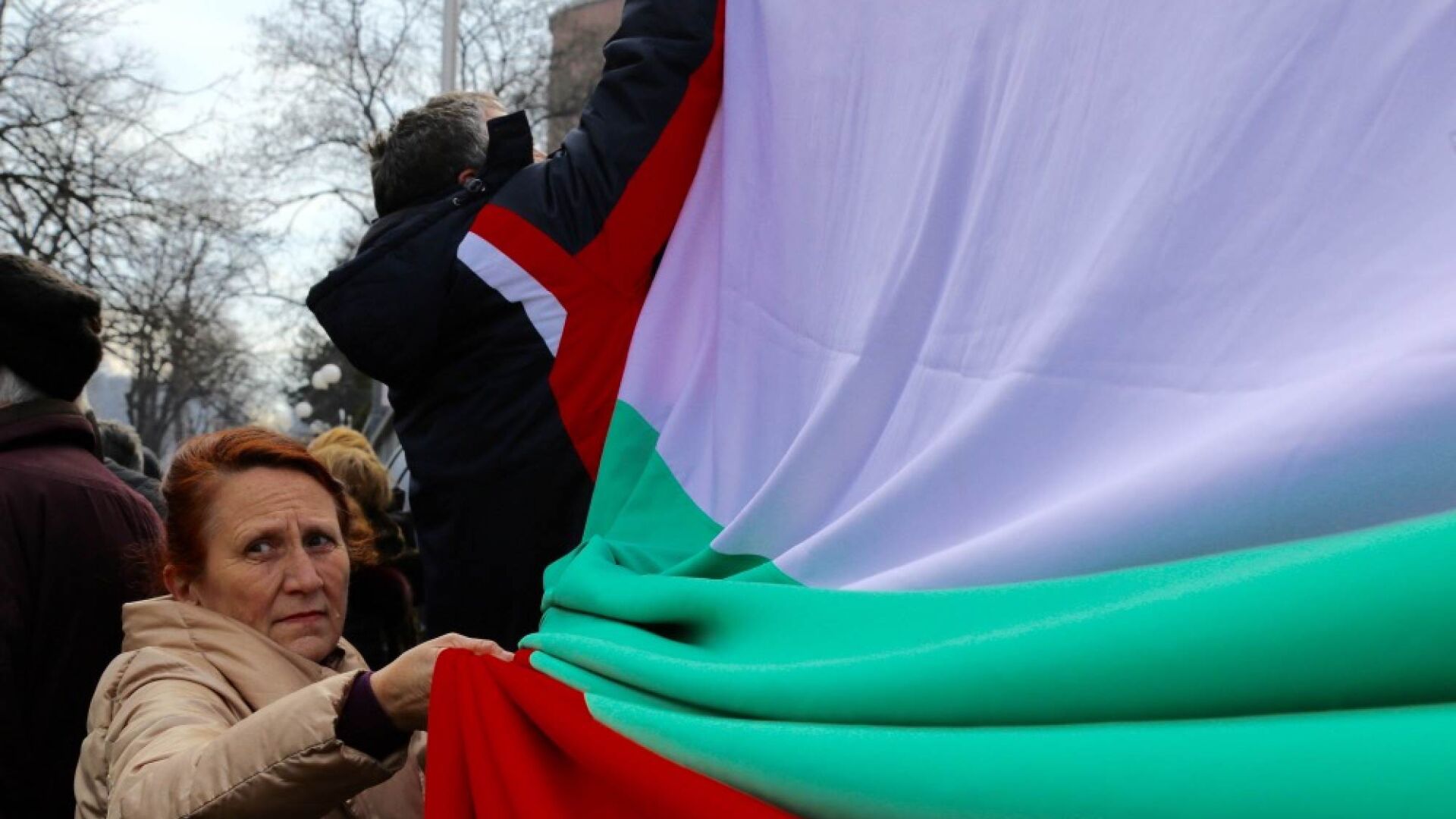 Протестът в защита на „Деконструкция” на Волгин (СНИМКИ)