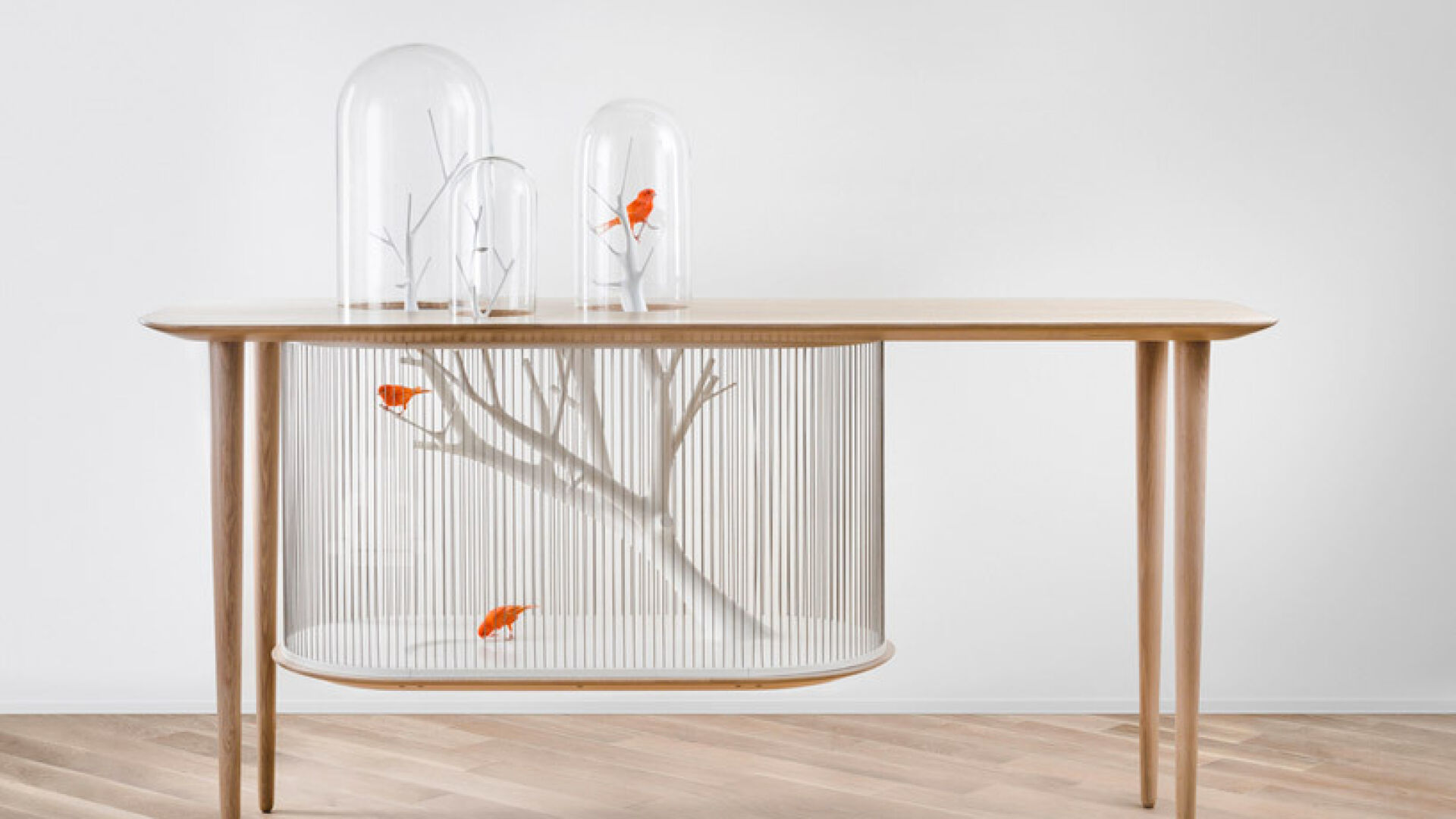 Birdcage table от Gregoire de Lafforest