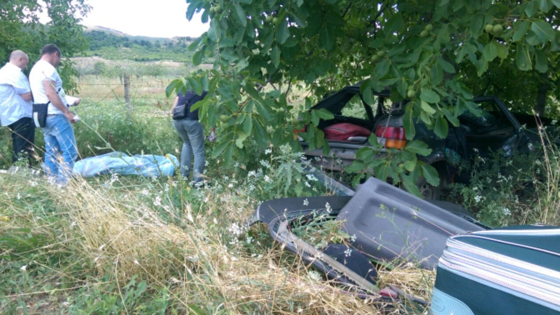 Две жени загинаха в катастрофа край поморийското село Бата (СНИМКИ)