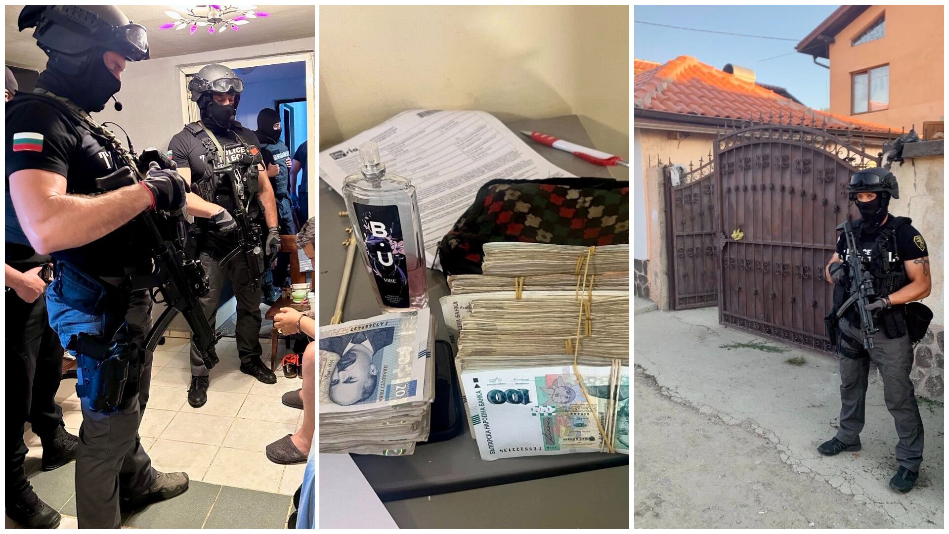 Акция на ГДБОП срещу лихвари: 8 мъже са арестувани за заплахи и насилие срещу длъжници