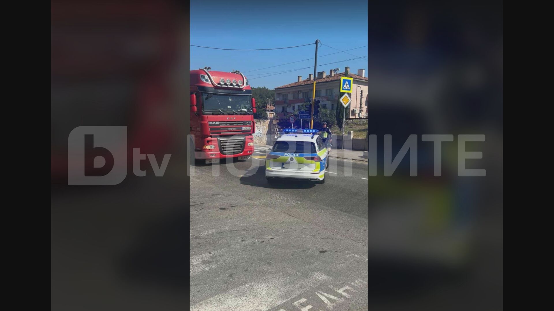 Тир помете мъж на пешеходната пътека в Кресна, въпреки новия светофар