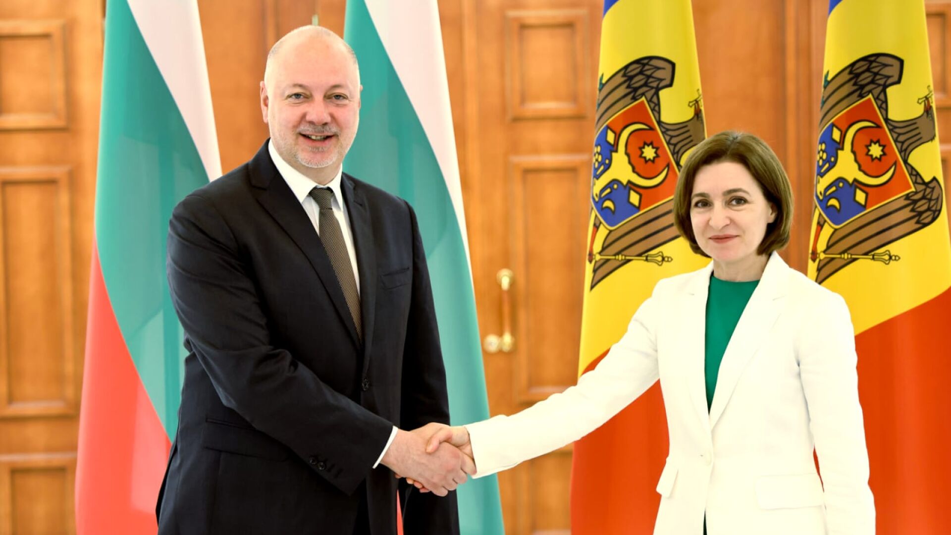Премиерът Желязков пред президента Мая Санду: България твърдо подкрепя европейската интеграция на Молдова