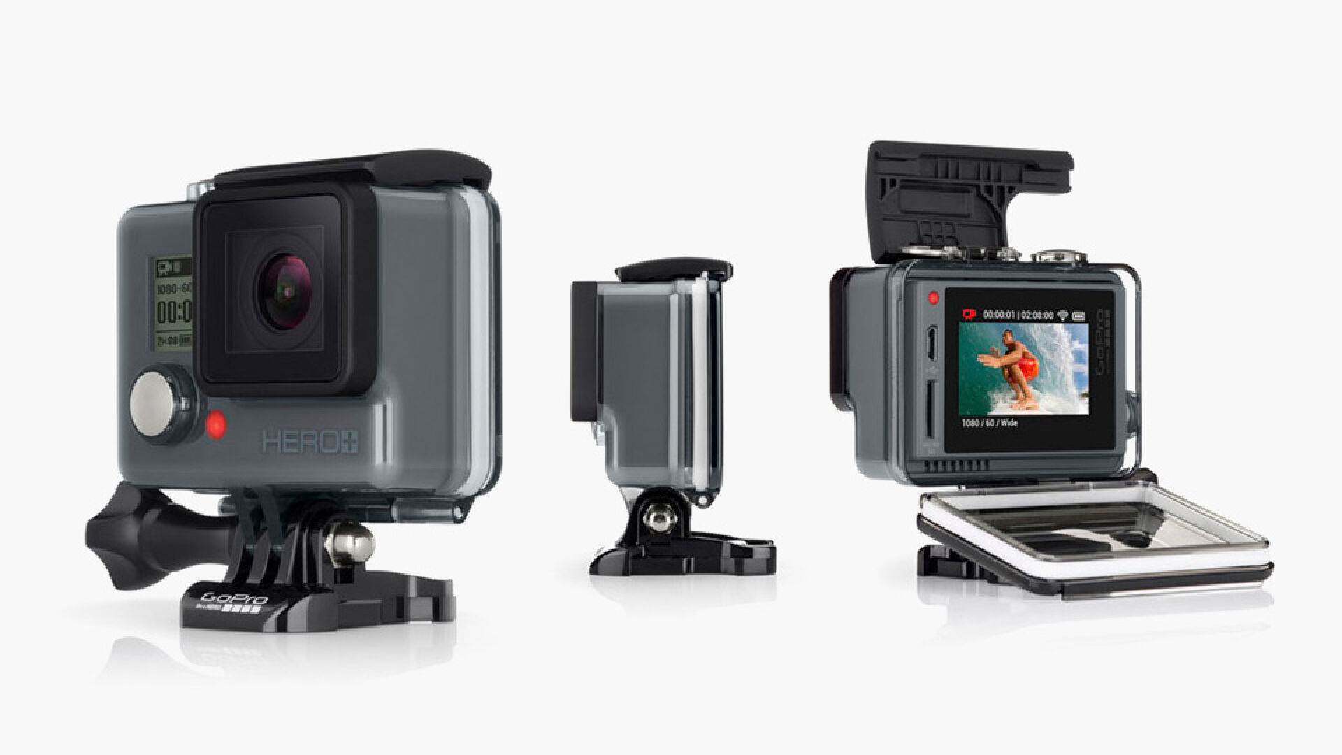 GoPro добавя тъчскрийн към HERO+ LCD