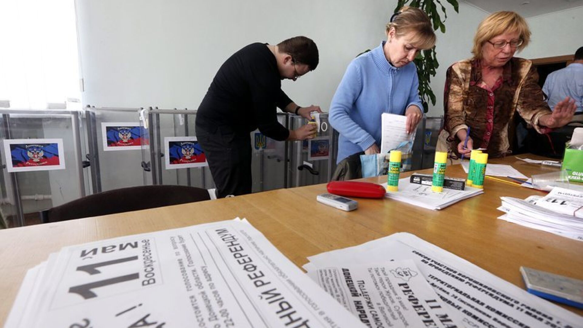 Референдум за статута на регионите в Донецк и Луганск