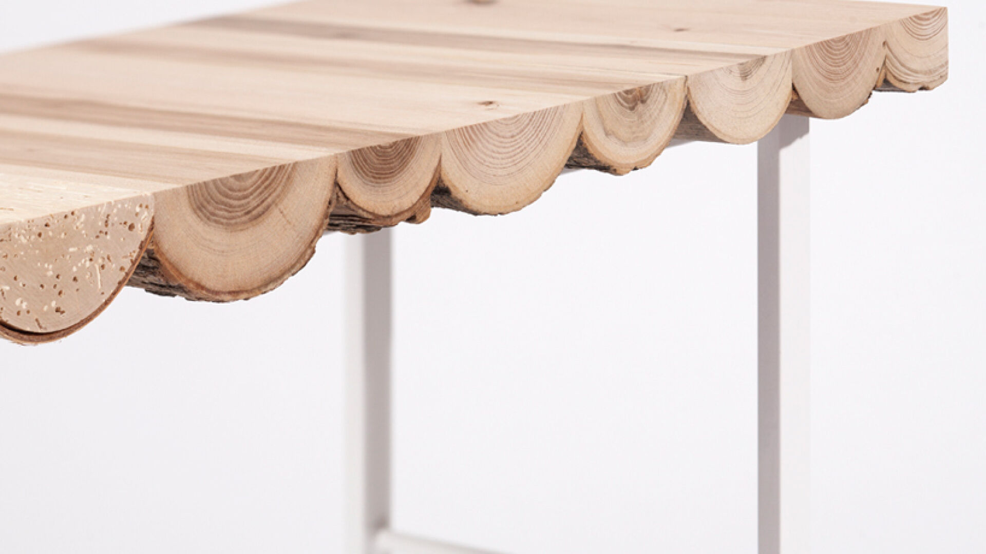 Firewood Log Side Tables от Klára Sumová