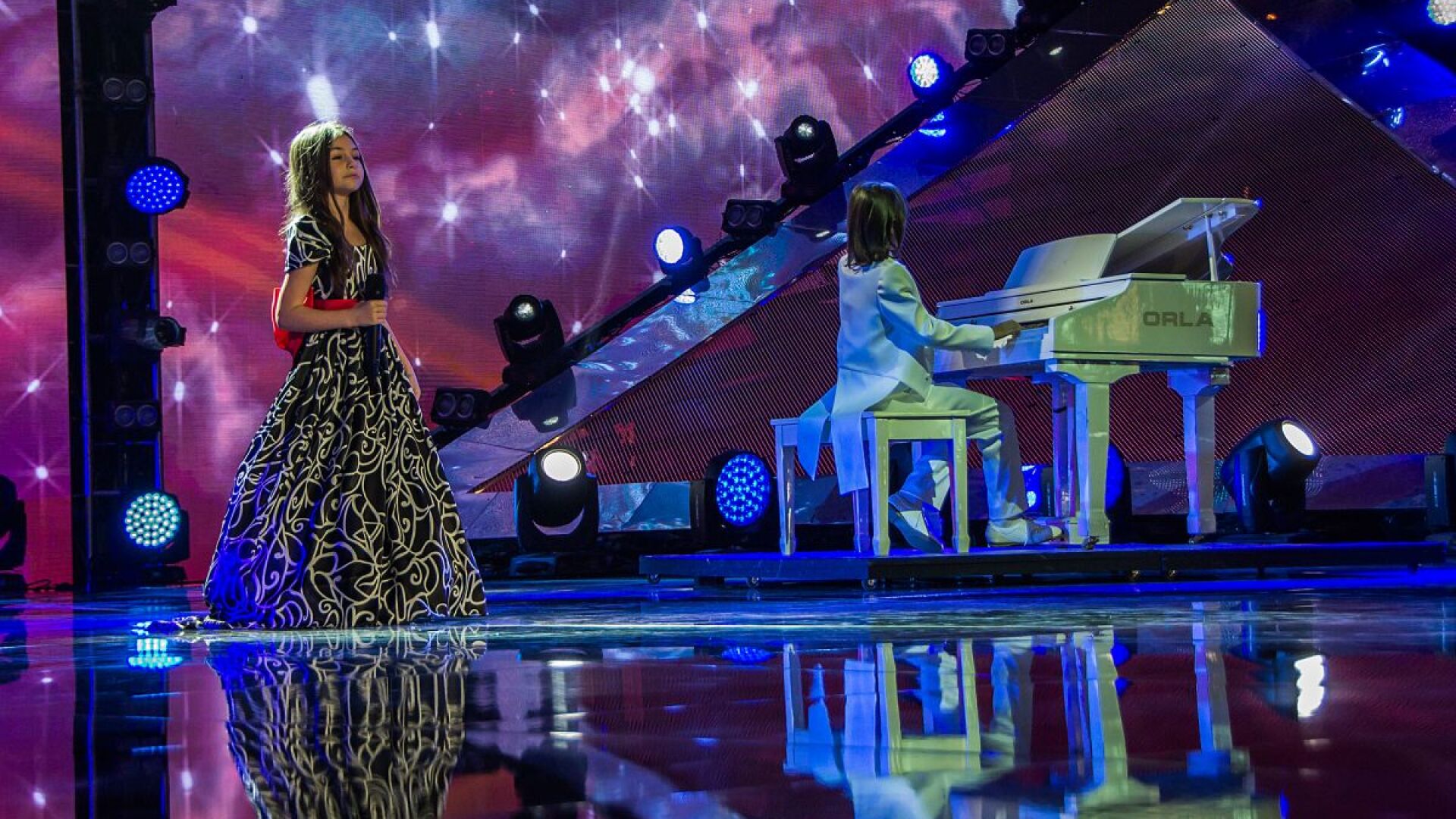 Крисия, Хасан и Ибрахим - на второ място в Junior Eurovision 2014!
