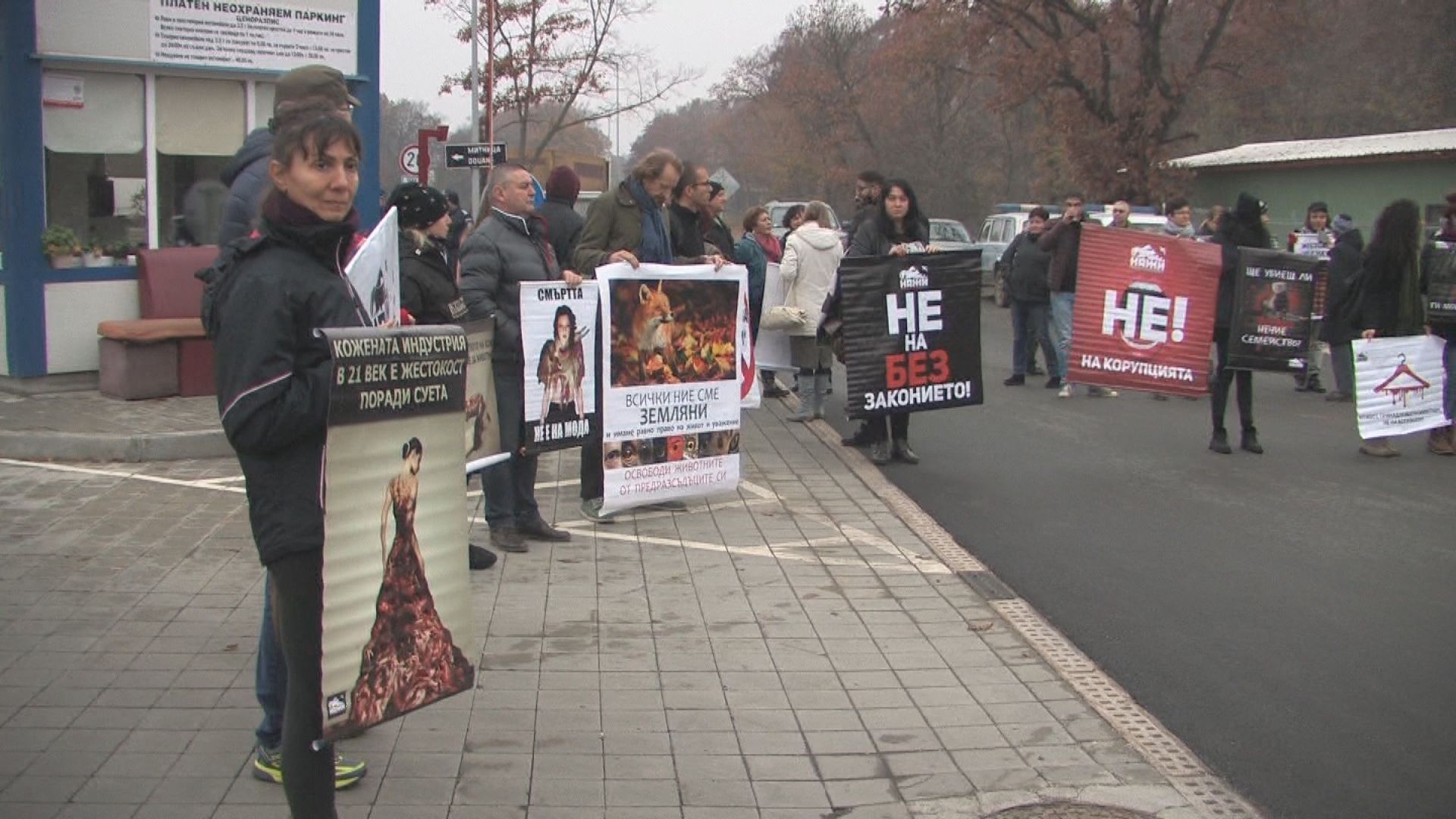 Пореден протест срещу фермите за норки в Старозагорско