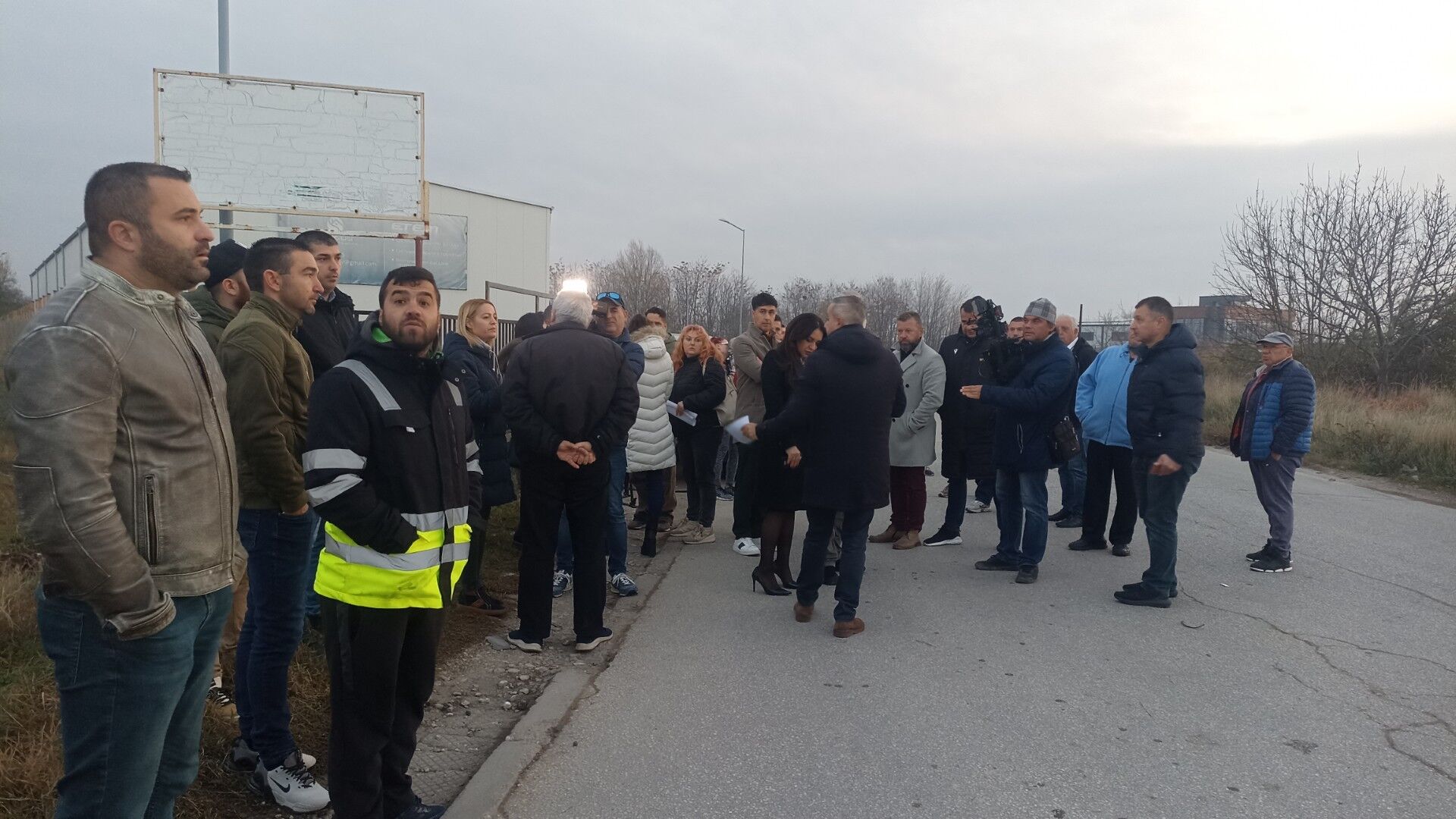 „Улеят на смъртта“: Протест затвори Околовръстното на Пловдив след катастрофата, при която загинаха трима души