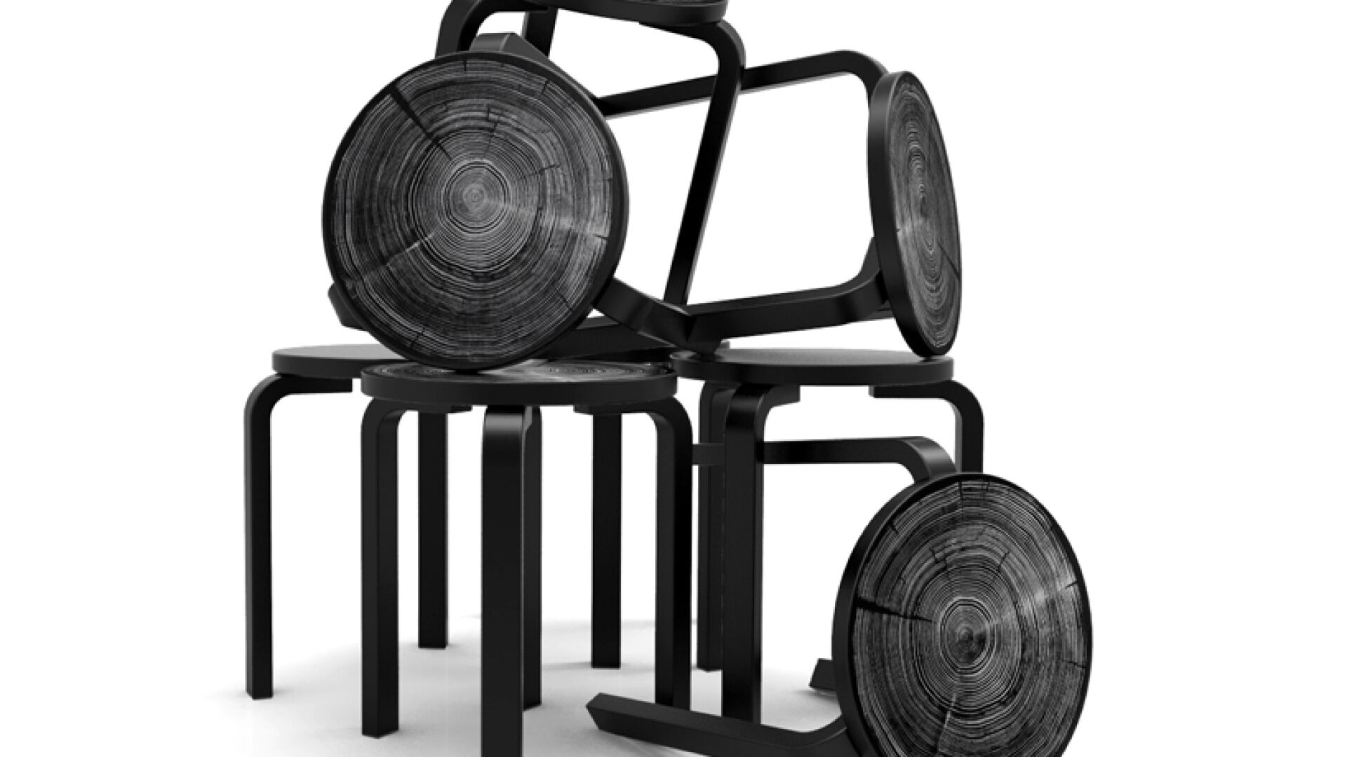 Ring Stool от Nao Tamura