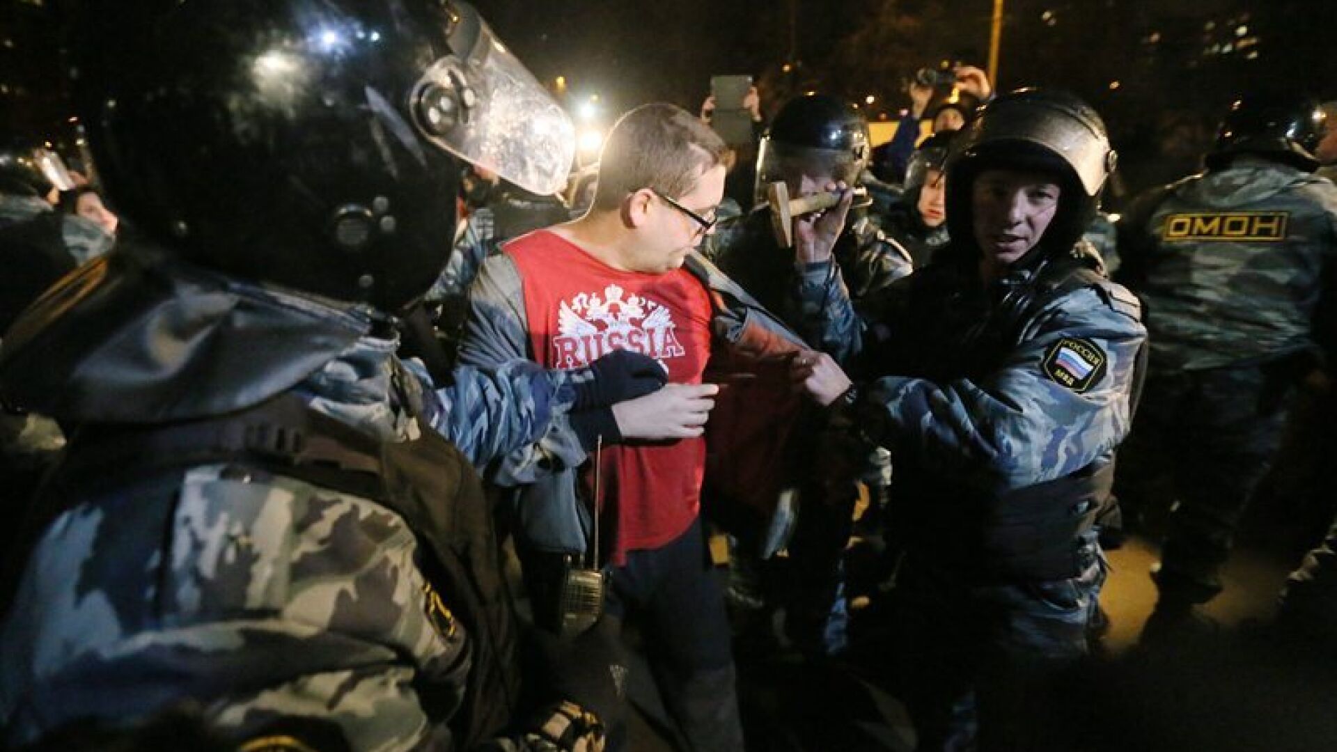 Сблъсъци в Москва между националисти и спецчасти