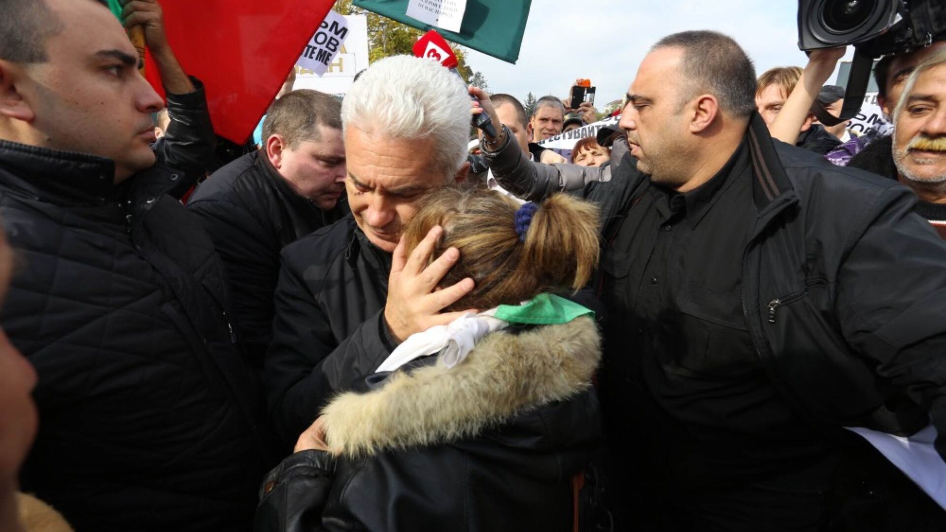 Протестът в защита на Волен Сидеров (ГАЛЕРИЯ)