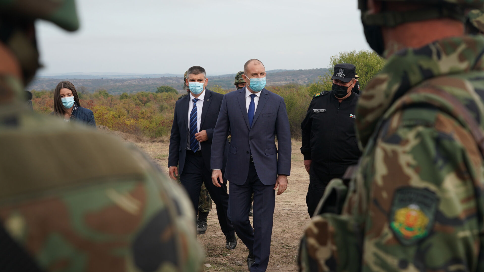 Президентът за учението на „Корен“: Българската армия разполага с добре подготвени командири 