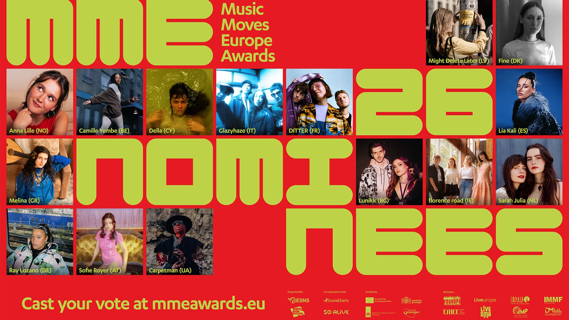  Българският дует Lunikk с номинация за престижните Music Moves Europe Awards 2026
