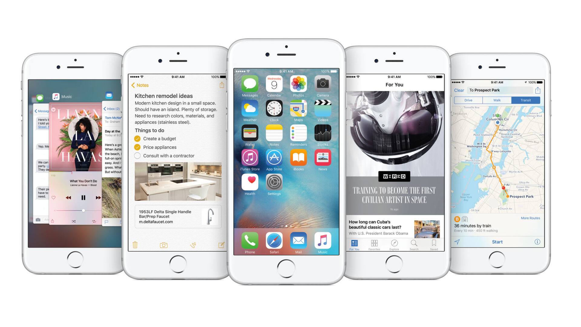 Новата операционна система на Apple iOS 9 (ГАЛЕРИЯ)