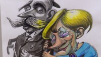 Наши карикатуристи поглеждат с намигване към председателството ни на Съвета на ЕС