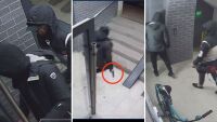 „Опит за грабеж“: Въоръжени мъже с качулки влязоха в блок във Варна (ВИДЕО)