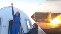 До Космоса и обратно с изцяло женски екипаж, включително поп звездата Кейти Пери