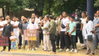 Протест в подкрепа на религионзия лидер Ахмед Муса в Пазарджик