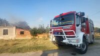 Пожар избухна в харманлийското село Славяново