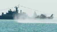145 г. ВМС.: Зрелищна демонстрация на специалните части на бойния флот (ВИДЕО)