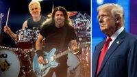 И Foo Fighters не са давали разрешение на Доналд Тръмп да използва музиката им