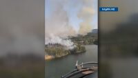 Над 24 часа по-късно: Битката с пламъците край „Тракия“ продължава, стотици пожарникари са на терен