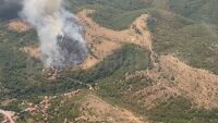 Голям пожар e избухнал в района на община Бобошево