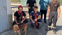 При изключително опасни условия: Пожарникари извадиха куче от язовир