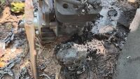 Вижте разбилия се дрон в района на Кардам (СНИМКИ)