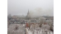 Газова експлозия разруши жилищна сграда в южния руски град Волгоград