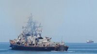 Украйна е поразила руски боен кораб в Черно море