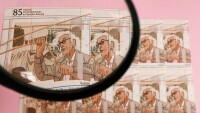 Да направиш първата пощенска марка с лика на Кристо: Среща с жената, която я създаде
