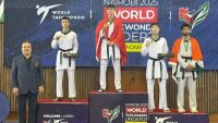 Със счупен пръст: Българин стана световен вицешампион в таекуондото